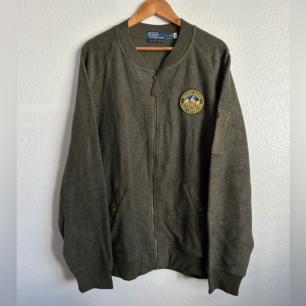 Polo Ralph Lauren Mojave Desert Polo Expedition Flight Jacket PWing Men Size 2XL